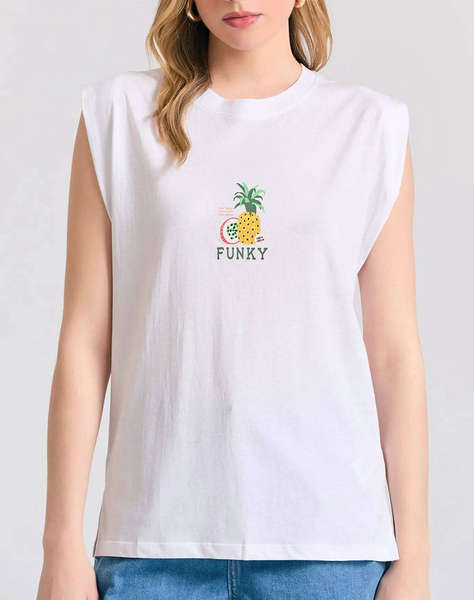 FUNKY BUDDHA Bluza De Dama Cu Imprimeu