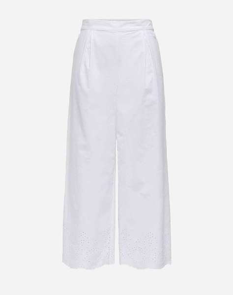 ONLY ONLPAULA TULUM EMB PULL-UP PANT WVN
