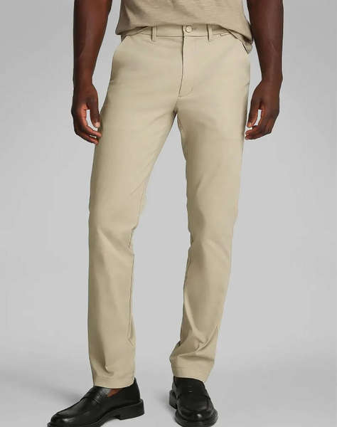 CALVIN KLEIN SATEEN STRETCH SLIM CHINO
