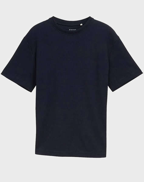 TOM TAILOR STRUCTURED T-SHIRT BLUZA DE BARBATI
