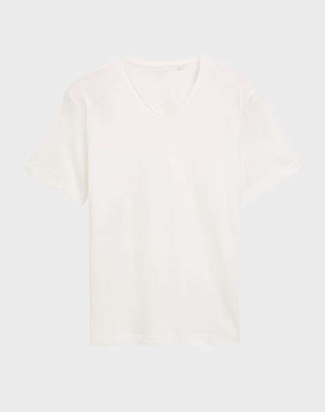 TOM TAILOR SLUB V-NECK T-SHIR BLUZA DE BARBATI