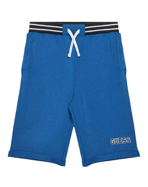 GUESS OVERSIZE ACTIVE SHOR - MID ORG CO UNBRUSH FLEECE 290 PANTALONI SCURTI DE COPII BOY