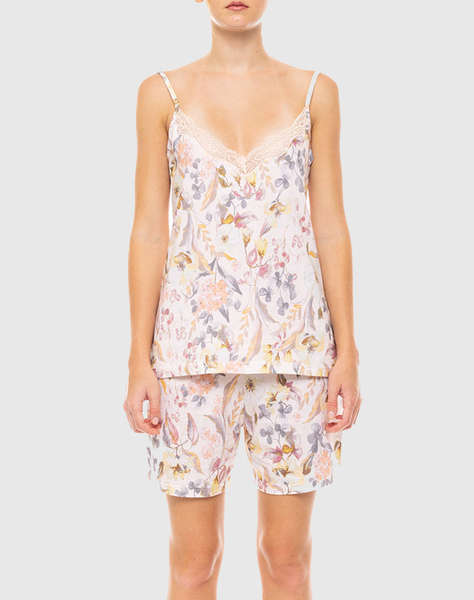 PINK LABEL BABYDOLL FLORAL ROSE