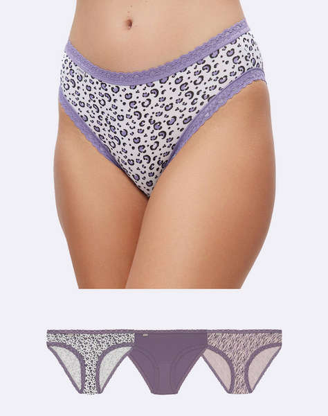MINERVA LENJ.DAMA 3PCS BRAZIL COTT.TOUCH