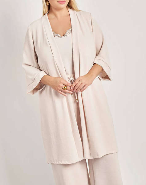 PARABITA Kimono washed in relief