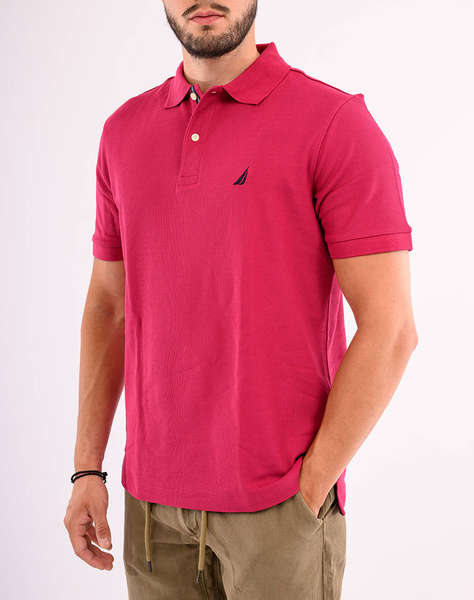 NAUTICA BLUZA POLO ΚΜSS FCA CLASSIC FIT DECK POLO