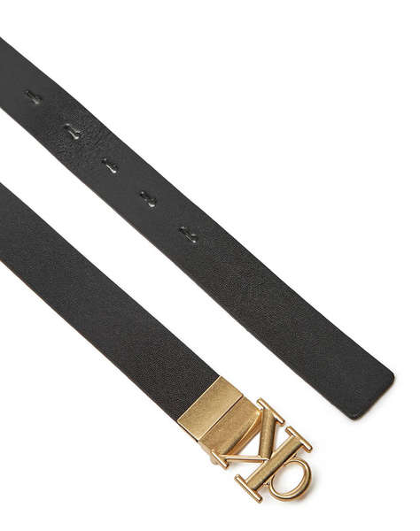 CALVIN KLEIN JEANS MONOGRAM PLACQUE BUCKLE 25MM REV