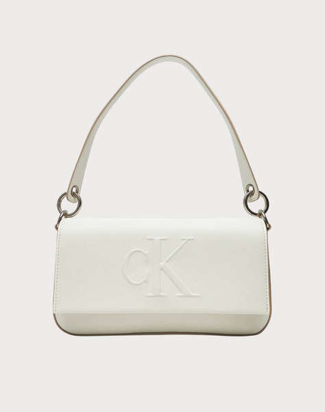 CALVIN KLEIN SCULPTED FLAP SHOULDER POUCH25 (Dimensiuni: 14 x 24.5 x 4cm.)