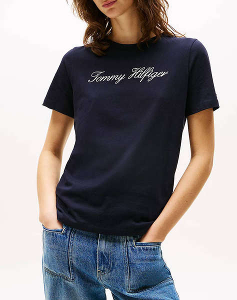 TOMMY HILFIGER NOS SCRIPT REGULAR C-NK SS