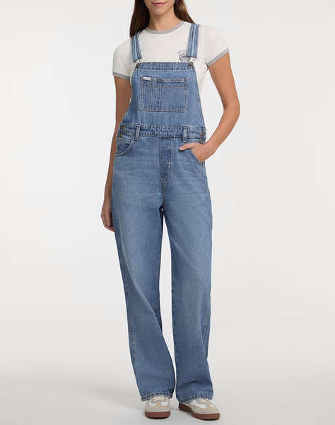 GUESS JEANS GJ DENIM OVERALL - ECO LINEN STORM RG INDIGO DE DAMA