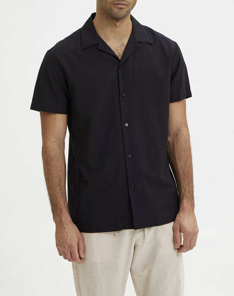 SELECTED SLHREG-AIR SHIRT SS MIX