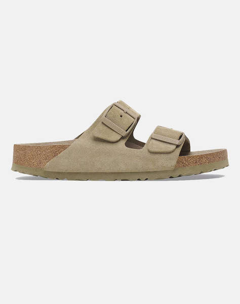 BIRKENSTOCK F25 LEATHER ARIZONA SFB LEVE FADED KHAKI 35 - 46 NARROW SEASONAL INCALTAMINTE UNISEX