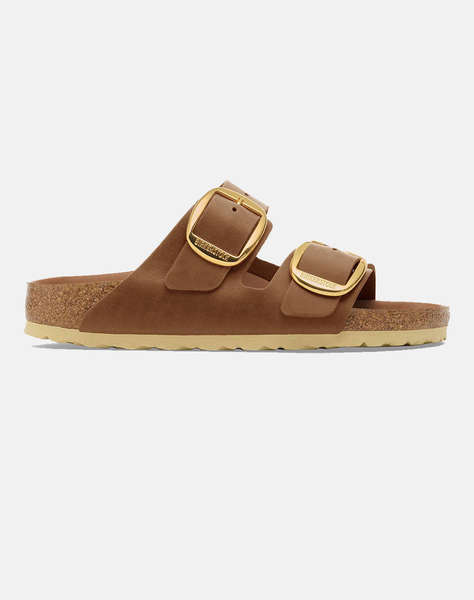 BIRKENSTOCK F25 LEATHER ARIZONA BIG BUCKLE LEOI COGNAC HEX 35 - 43 NARROW CORE ESSENTIAL INCALTAMINTE DAMA