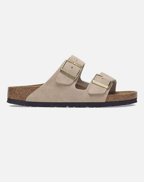 BIRKENSTOCK S26 LEATHER ARIZONA LEVE SANDCASTLE 35 - 43 NARROW SEASONAL INCALTAMINTE DAMA