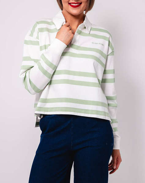 GUESS JEANS GJ LS RUGBY POLO SHIRT BLUZA DE DAMA
