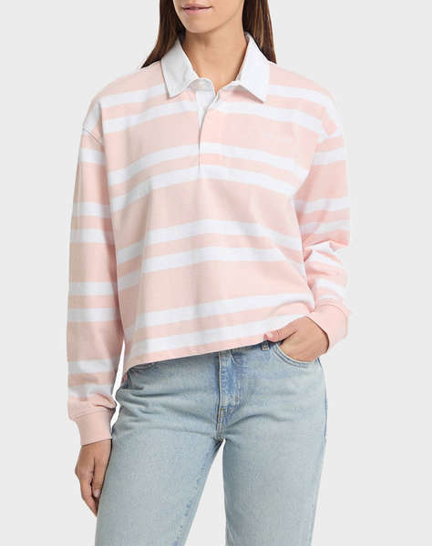 GUESS JEANS GJ LS RUGBY POLO SHIRT BLUZA DE DAMA