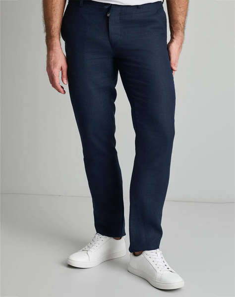 NAVY&GREEN PANTALONI CU CORDON
