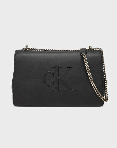 CALVIN KLEIN JEANS SCULPTED EW FLAP25 SHOULDER BAG (Dimensiuni: 25 x 16 x 8cm.)
