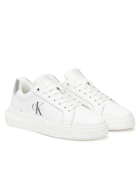 CALVIN KLEIN JEANS CHUNKY CUPSOLE LTH SILVER