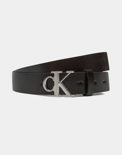 CALVIN KLEIN Monogram Plaque Buckle 30MM