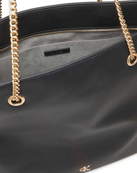 CALVIN KLEIN MINIMAL MONOGRAM CHAIN TOTE (Dimensiuni: 34 x 36 x 14cm.)