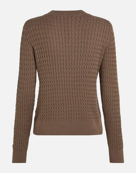 TOMMY HILFIGER CO CABLE C-NK LS SWEATER