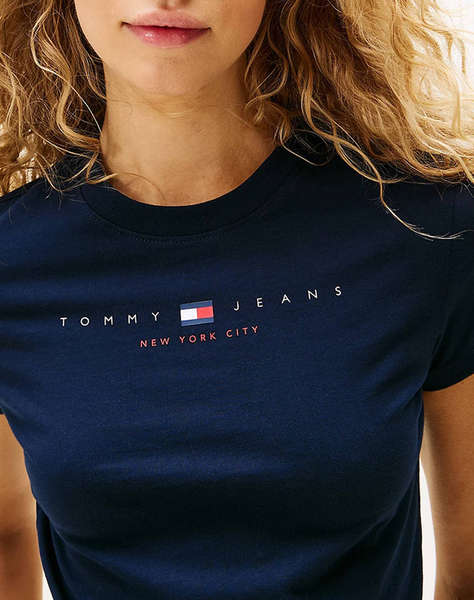 TOMMY JEANS TJW SLIM TJ US LINEAR SS TEE