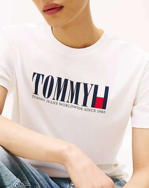 TOMMY JEANS TJM REG TOMMY DNA FLAG TEE EXT