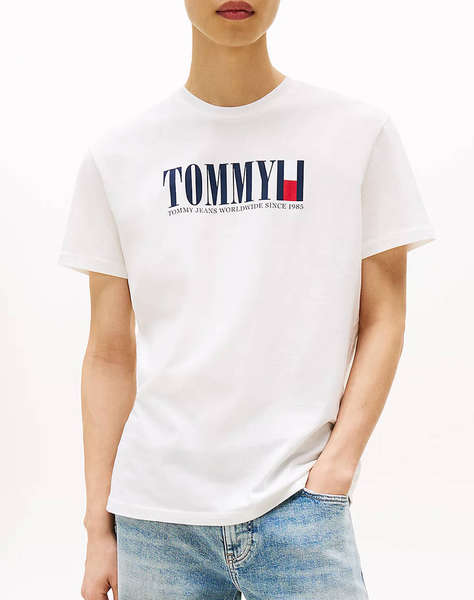TOMMY JEANS TJM REG TOMMY DNA FLAG TEE EXT