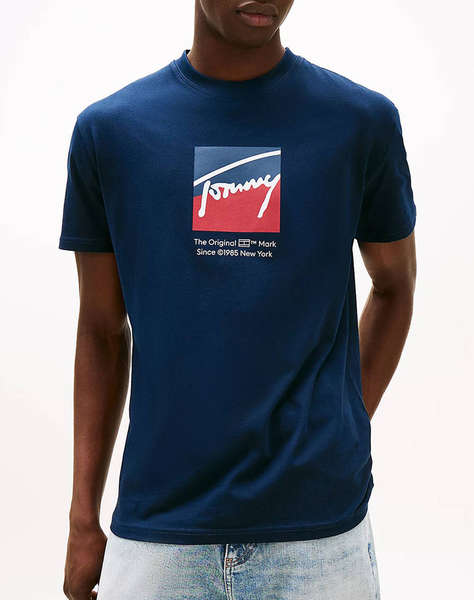 TOMMY JEANS TJM REG RWB DNA TEE