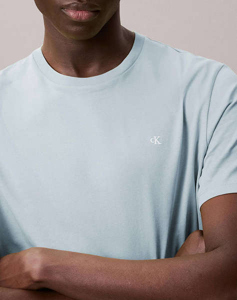 CALVIN KLEIN JEANS SS SMOOTH CTTN SOLID CREWNK TEE