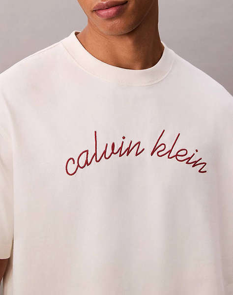 CALVIN KLEIN JEANS SS CNTR CHN STTCH 16