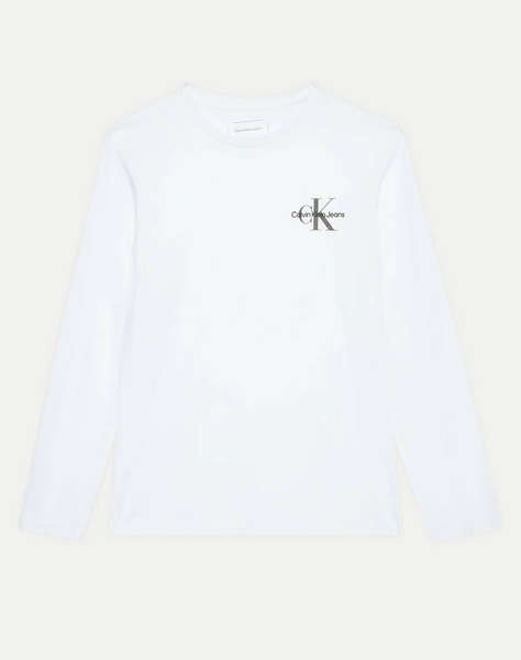 CALVIN KLEIN JEANS CHEST MONOLOGO LS T-SHIRT