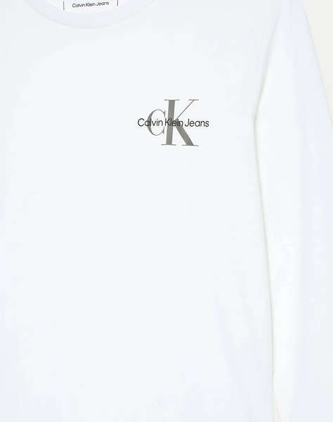 CALVIN KLEIN JEANS CHEST MONOLOGO LS T-SHIRT