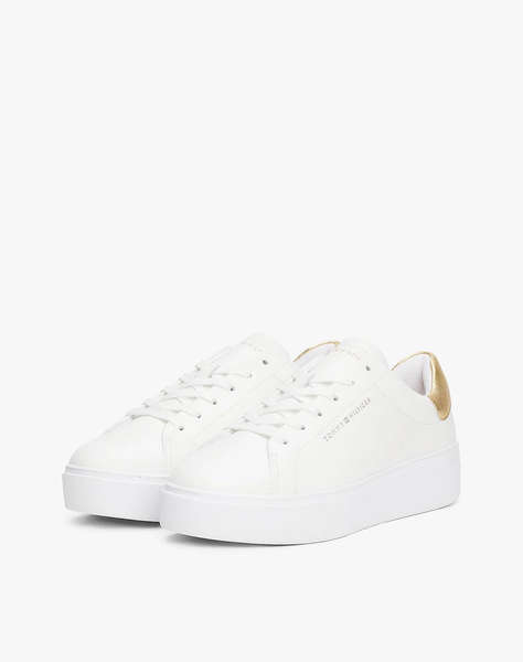 TOMMY HILFIGER ESSENTIAL PLATFORM COURT SNEAKER