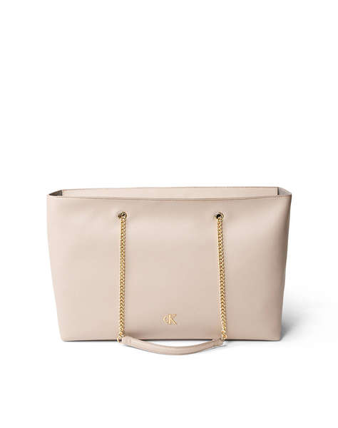 CALVIN KLEIN MINIMAL MONOGRAM CHAIN TOTE (Dimensiuni: 34 x 36 x 14cm.)