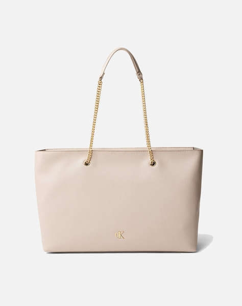 CALVIN KLEIN MINIMAL MONOGRAM CHAIN TOTE (Dimensiuni: 34 x 36 x 14cm.)