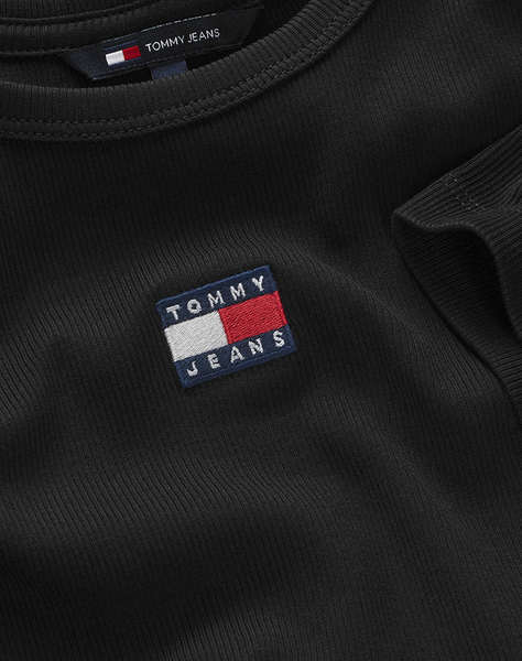 TOMMY JEANS TJW SLIM BADGE RIB TEE