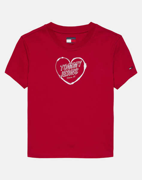 TOMMY JEANS TJW SLIM SH HEART TEE