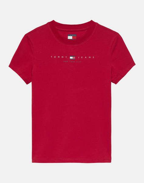 TOMMY JEANS TJW SLIM TJ US LINEAR SS TEE