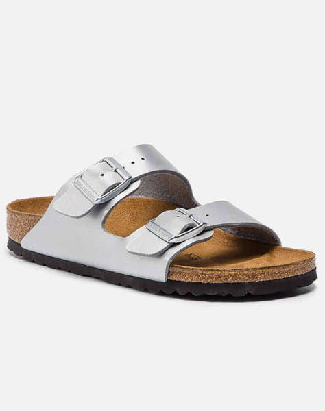 BIRKENSTOCK S26 SYNTHETICS ARIZONA BF SILVER 35 - 43 NARROW SEASONAL INCALTAMINTE DAMA