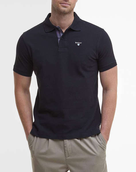 BARBOUR TARTAN PIQUE POLO SHIRT