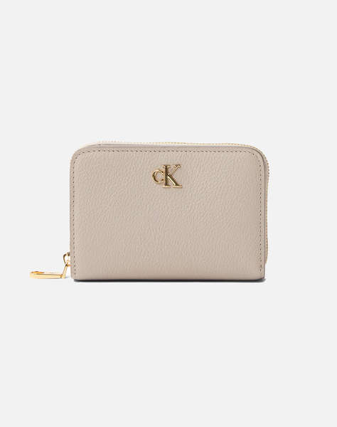 CALVIN KLEIN MNML MNGRM LTHR MD F(Dimensiuni: 8.5 x 11.5cm.)