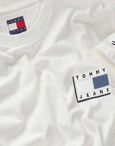 TOMMY JEANS TJM SLIM POP COLOR FLAG TEE EXT