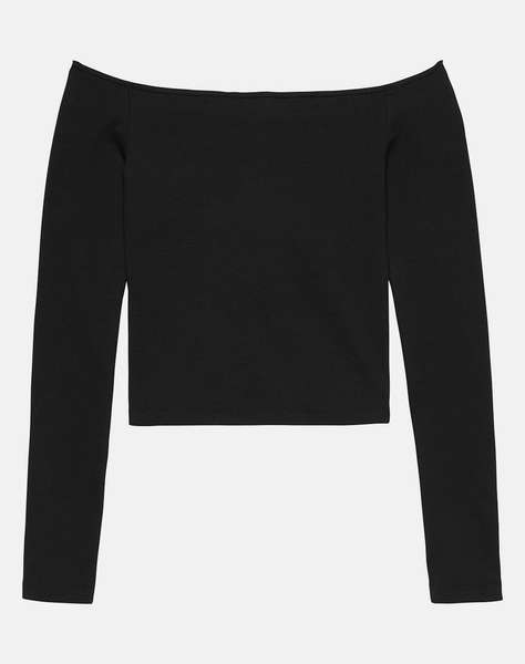 TOMMY JEANS TJW SLIM ESSENTIAL BOAT NECK LS