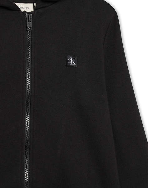 CALVIN KLEIN MINI BADGE ZIP-THROUGH