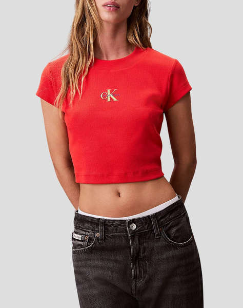 CALVIN KLEIN JEANS MONOGRAM BABY TEE
