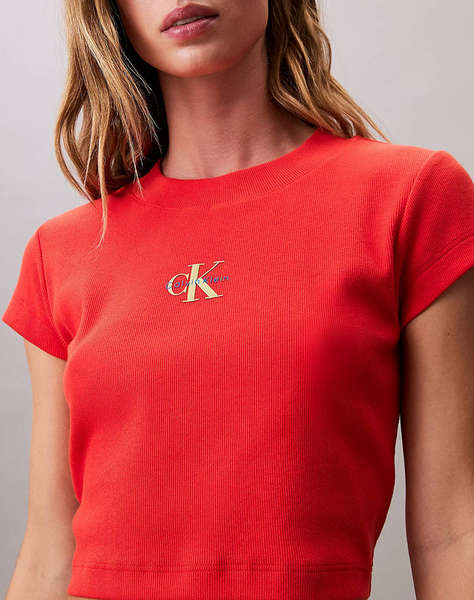 CALVIN KLEIN JEANS MONOGRAM BABY TEE