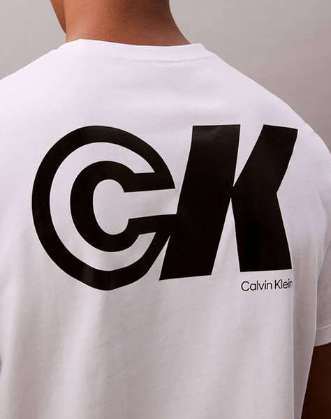 CALVIN KLEIN SS 20S CK SPORT LOGO GRAPHIC TEE