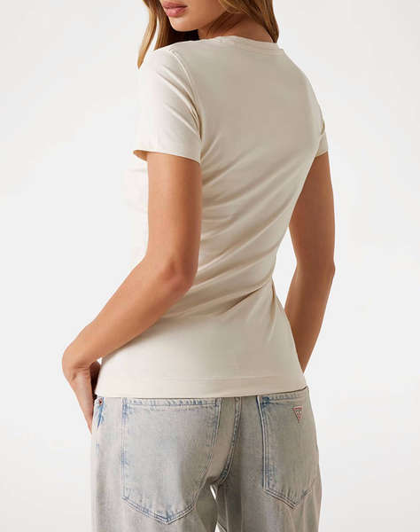 GUESS SS TRIANGLE FLOWERS TEE BLUZA DE DAMA